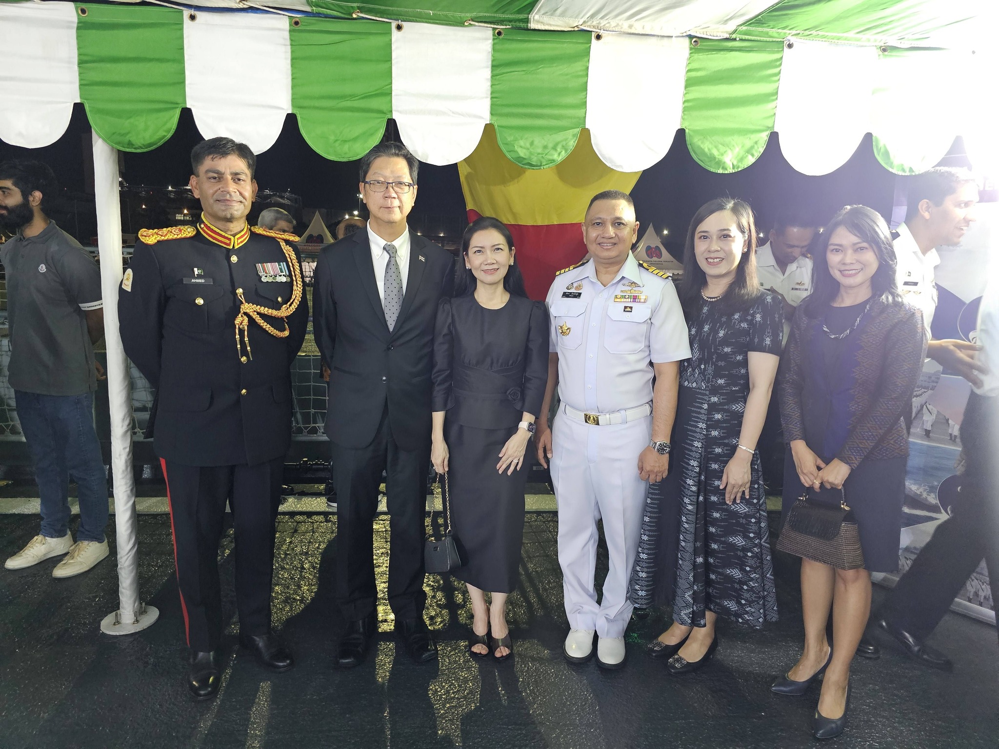เมื่อวันที่ ๒๐ พ.ค.๖๙ เข้าร่วมงานเลี้ยงรับรองบนเรือฟริเกต PNS TAIMUR (F262) ของกองทัพเรือสาธารณรัฐอิสลามปากีสถาน