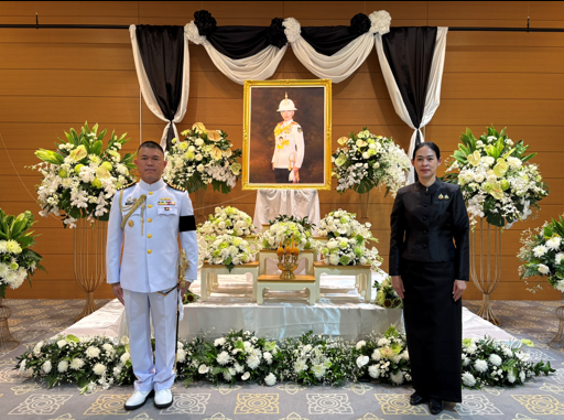 ในวันที่ 17 มิถุนายน 2569 ผชท.ทร.ไทย/โตเกียว และคู่สมรส เข้าร่วมในพิธีถวายความอาลัย สมเด็จพระเจ้าลูกเธอ เจ้าฟ้าพัชรกิติยาภา นเรนทิราเทพยวดี กรมหลวงราชสาริณีสิริพัชร มหาวัชรราชธิดา ณ สถานเอกอัครราชทูต โดยมีเอกอัครราชทูต ณ กรุงโตเกียว กล่าวถวายความอาลัยด้วยสำนึกในพระกรุณาธิคุณอย่างหาที่สุดมิได้